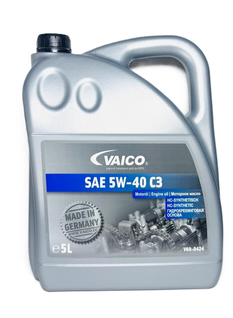 VAICO 5W-40 C3 Synthetic Engine Oil 5Ltr (BMW) - Image 1